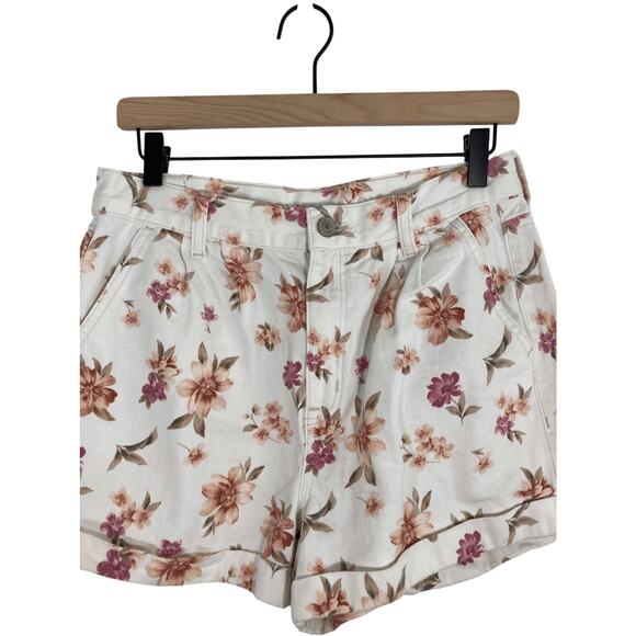 American Eagle Modest SZ 8 Mom Tumblr Floral Core Bloom Fairy Jeans - Picture 2 of 7